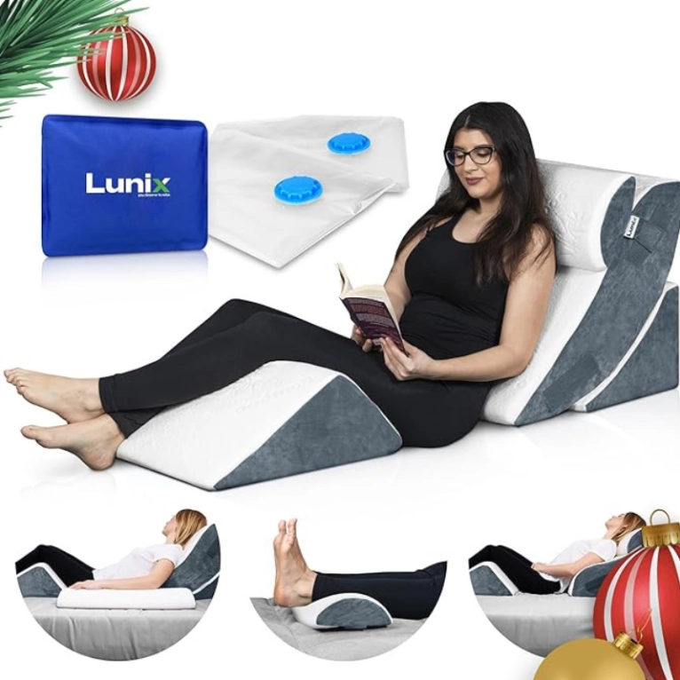 Bed Wedge Pillow Set